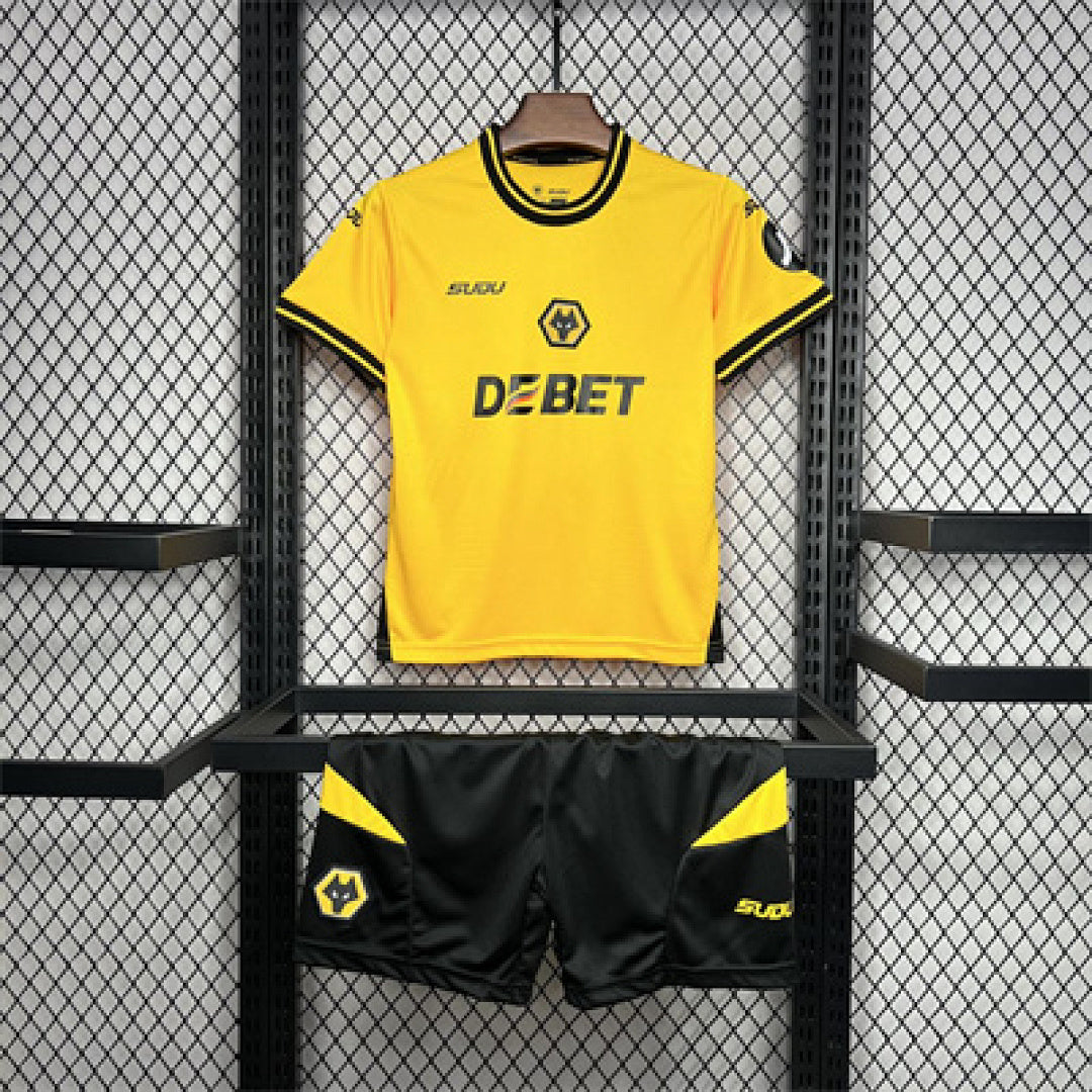 Ensemble Domicile Wolves 2024/25 Enfant
