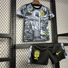 Ensemble Édition Spéciale Brésil 2024/25 Édition Gris Enfant
