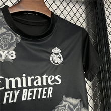 Ensemble Édition Spéciale Real Madri2024/25 Y3 Rose Édition Noir Enfant