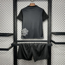 Ensemble Édition Spéciale Real Madri2024/25 Y3 Rose Édition Noir Enfant