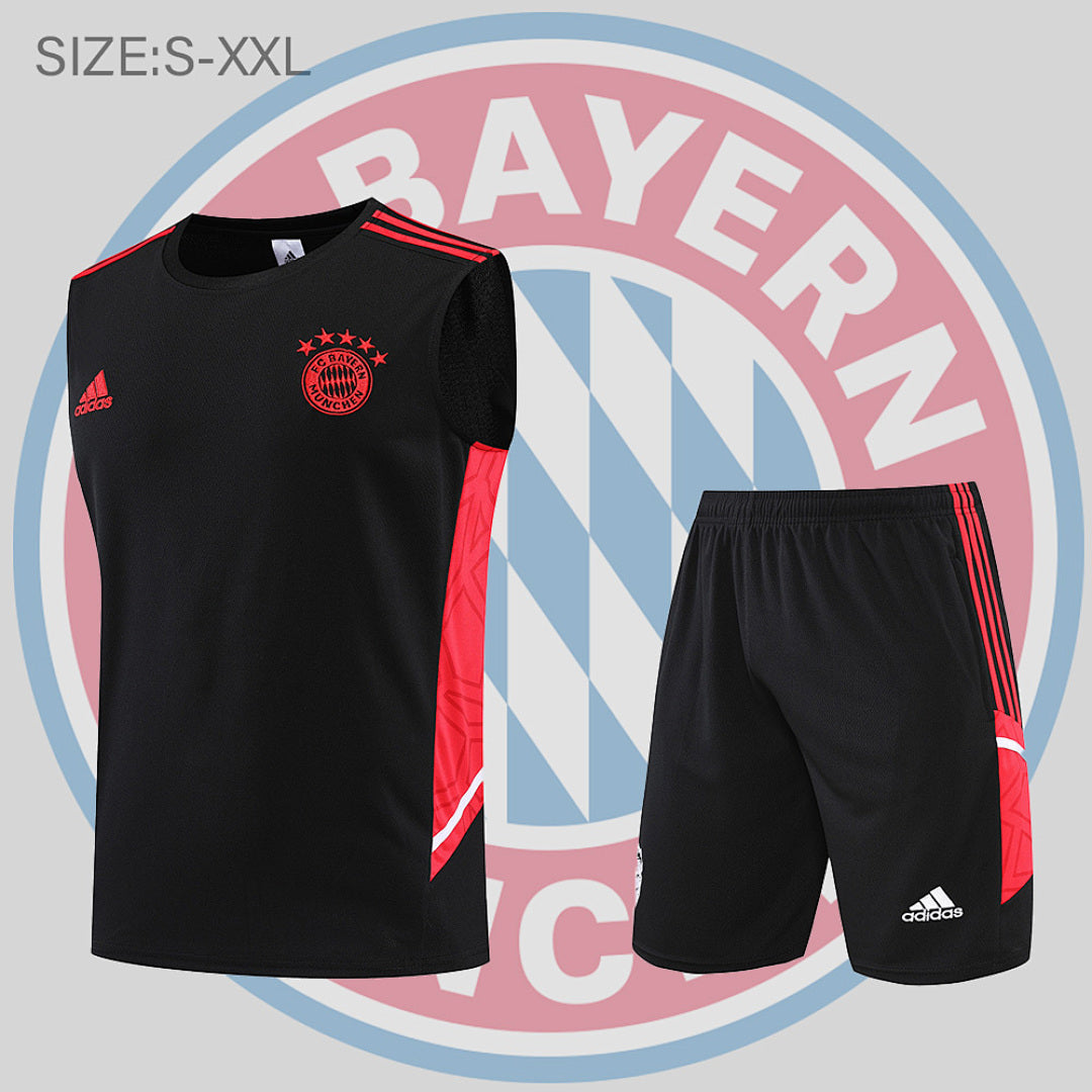 Ensemble Entraînement 22/23 Bayern Munich vest suit Noir