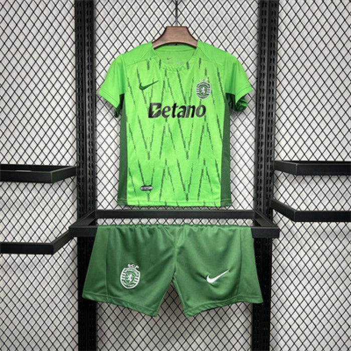 Ensemble Extérieur Sporting CP 2024/25 Thirds Enfant