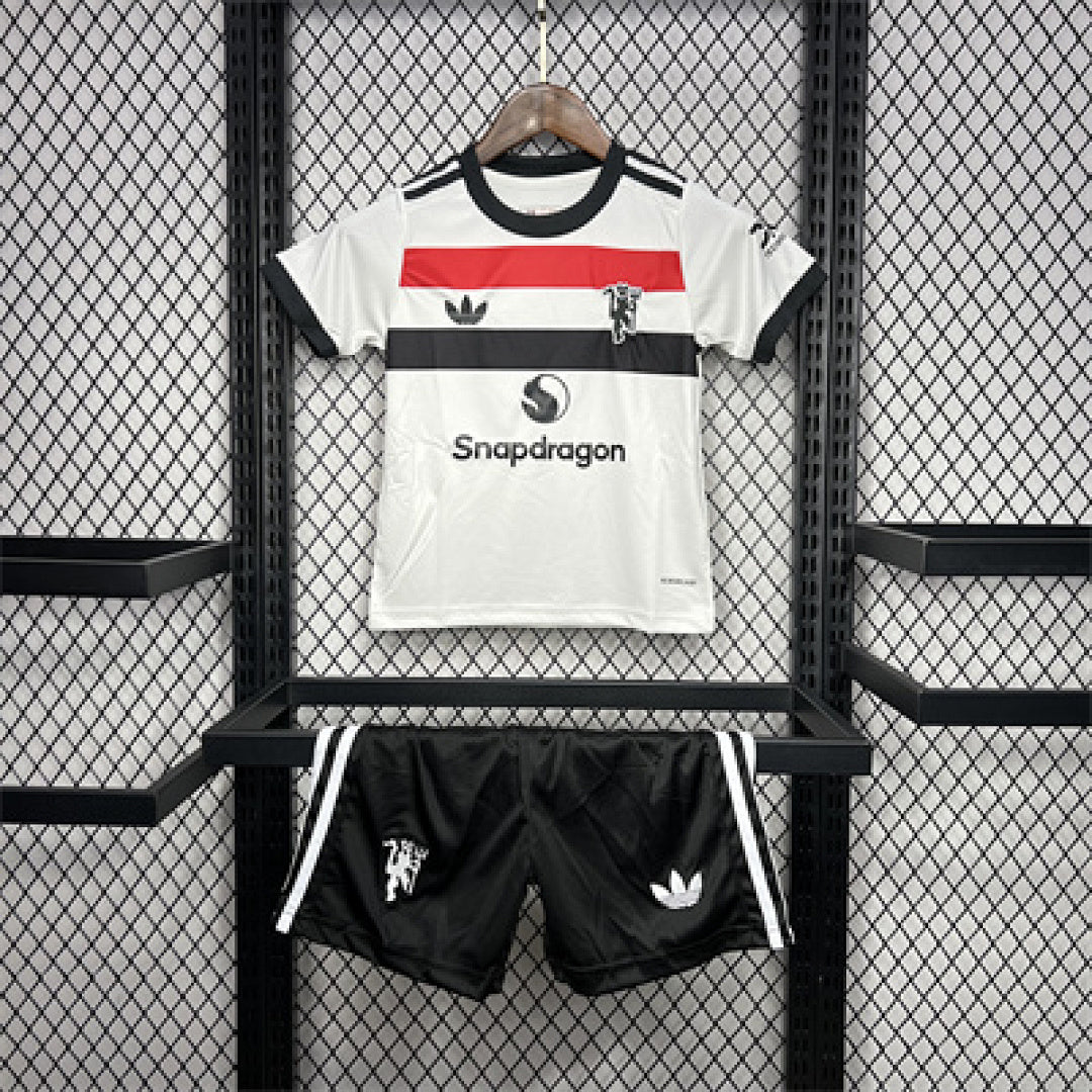 Ensemble Extérieur Third Manchester United 2024/25 Enfant