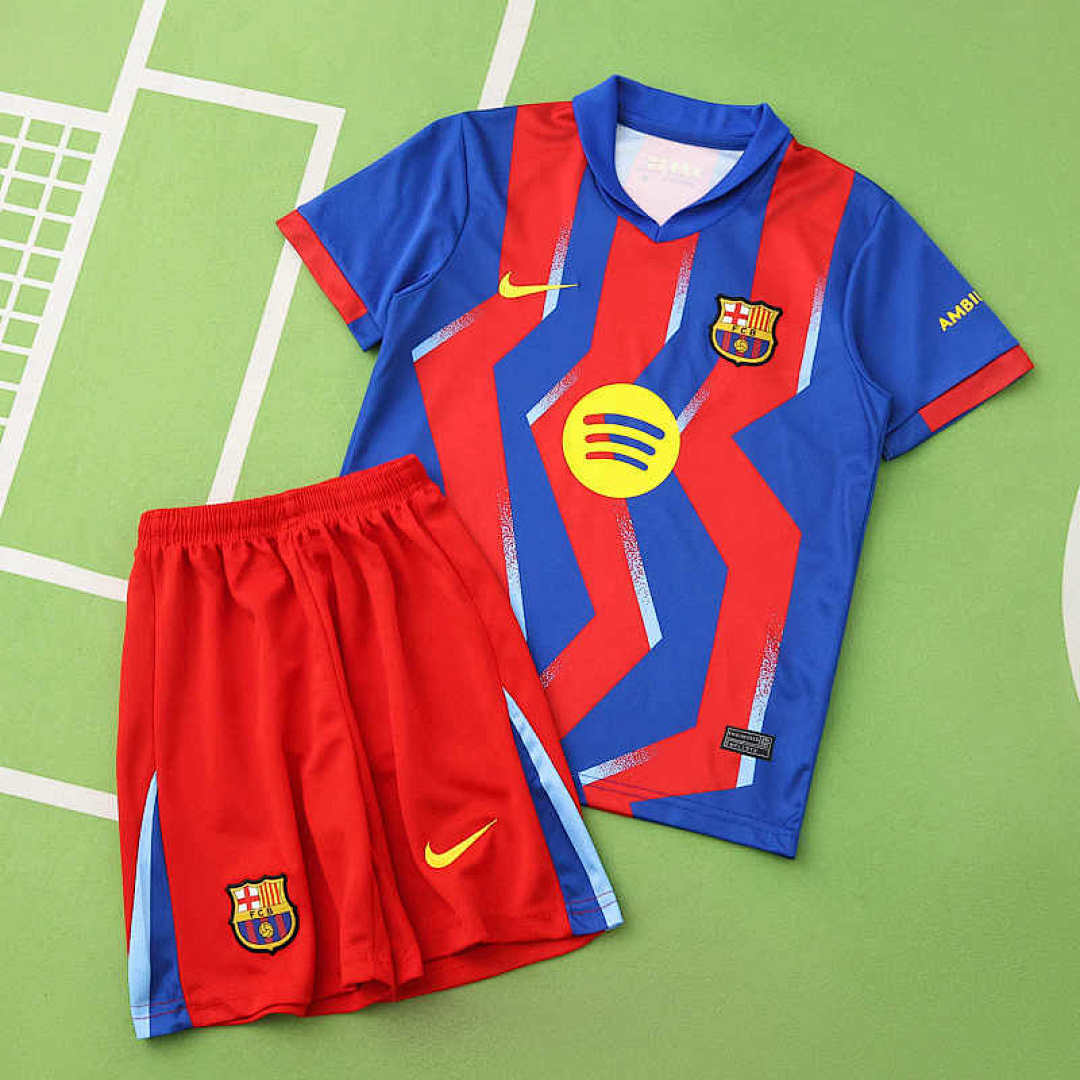 Ensemble Fourth 2526 Saison FC Barcelona / Barça Enfant