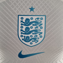 Ensemble Version Joueur Avant match 2022 Angleterre Blanc Bleu