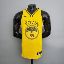Maillot 2018 Durant#35 Warriors Bonus Édition NBA