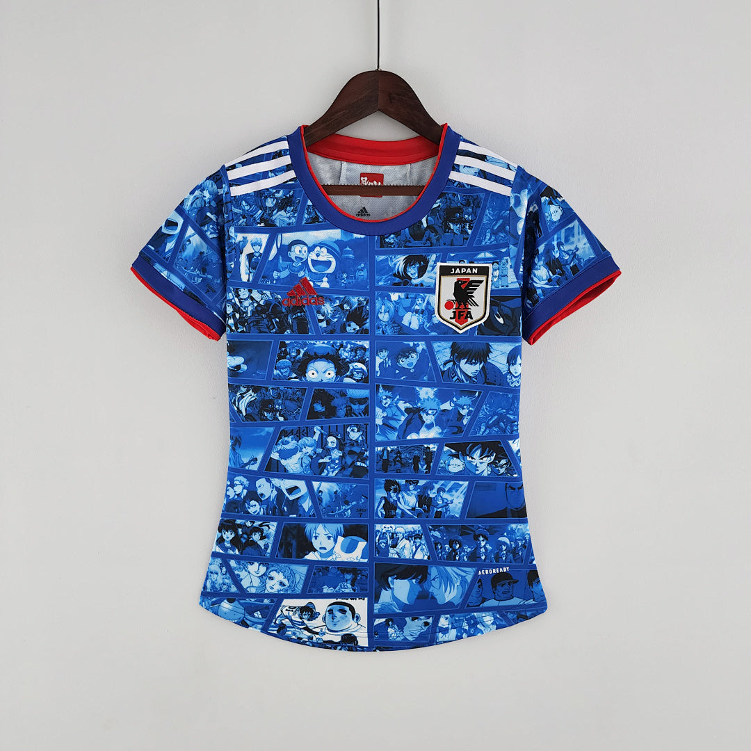Maillot 2021 Femme Japon Commemorative Édition Bleu