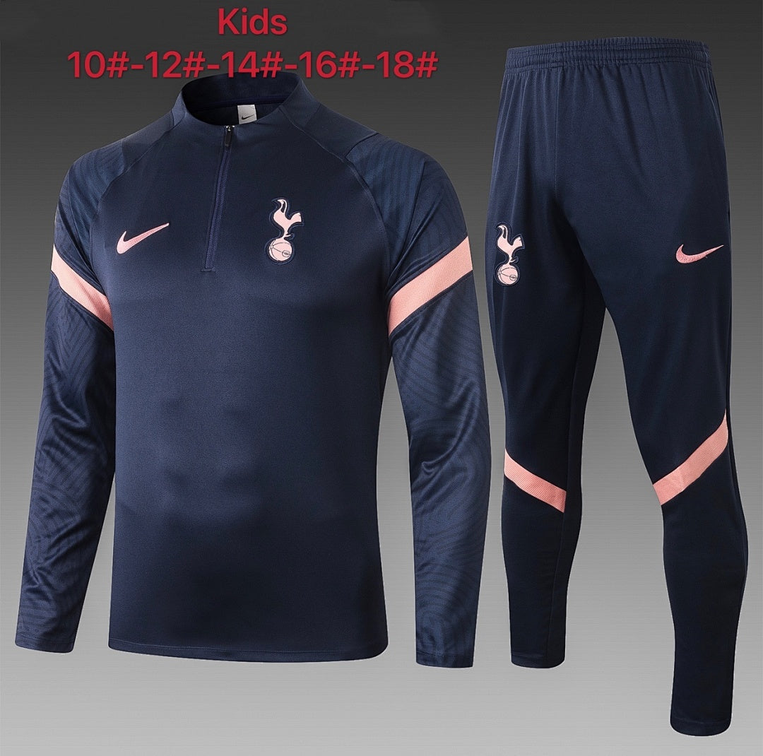 Maillot 2021 half pull spurs royal Bleu children's wear