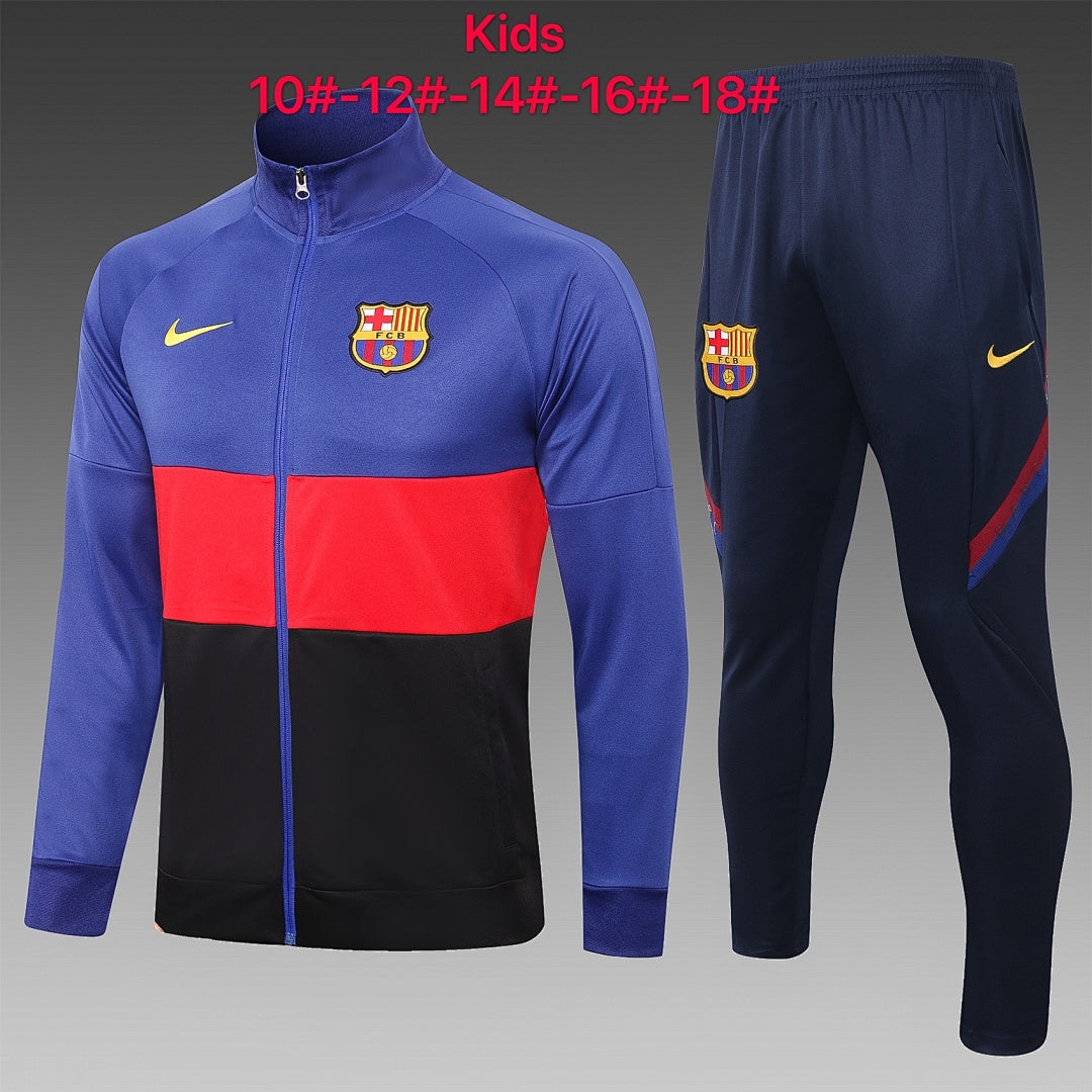 Maillot 2021 long labasse color Bleu half Rouge children's wear