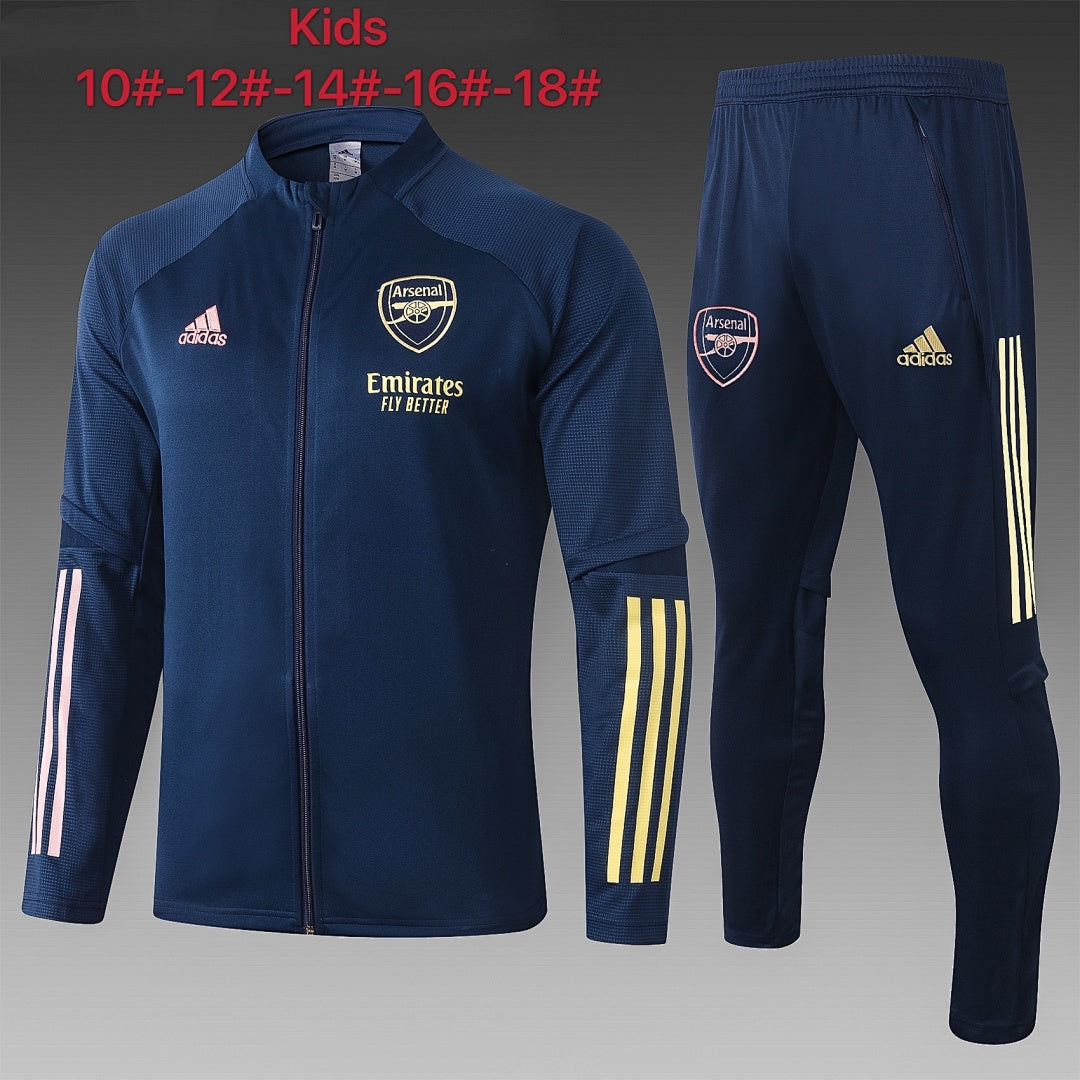 Maillot 2021 long pull Arsenal royal Bleu children's wear