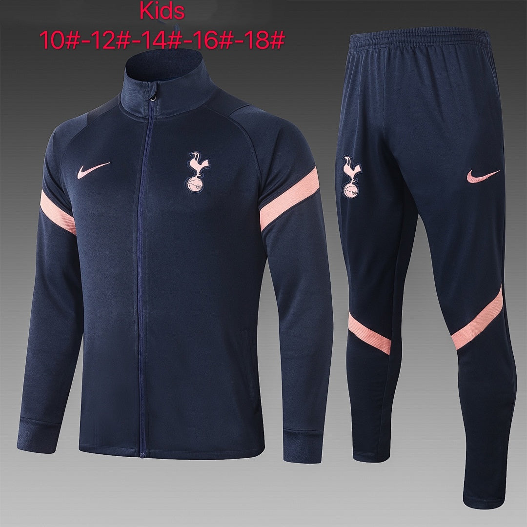 Maillot 2021 long pull spurs royal Bleu children's wear