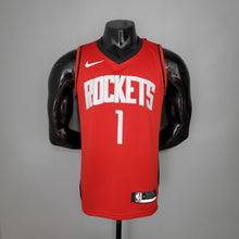 Maillot 2021 McGRADY#1 Rockets Rouge NBA