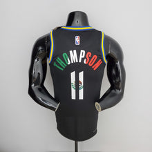 Maillot 2022 75th Anniversaire Golden State Warriors Thompson #11 Mexique Édition Noir NBA S XXLv
