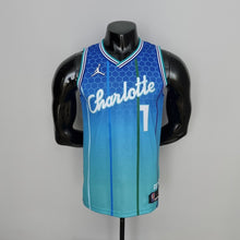 Maillot 2022 BALL#1 Charlotte Hornets City Édition Bleu NBA