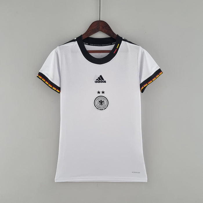 Maillot 2022 Femme Allemagne Blanc