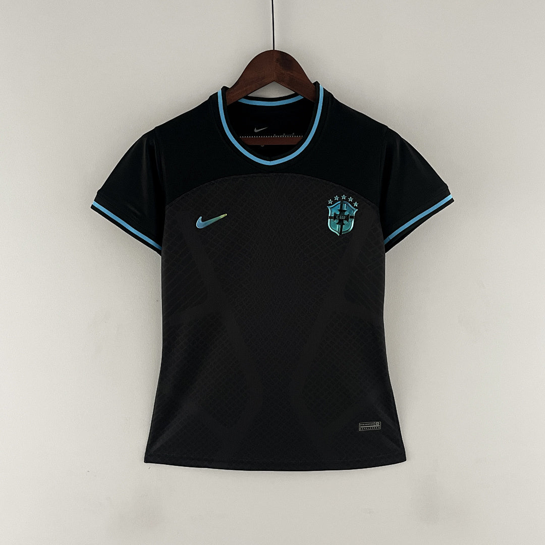 Maillot 2022 Femme Brésil Concept Noir