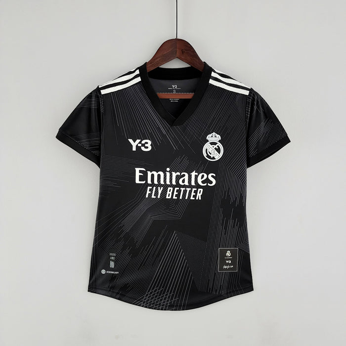 Maillot 2022 Femme Real Madrid Y3 Édition Noir