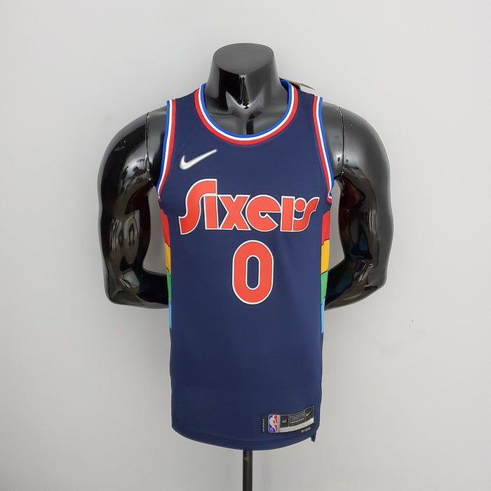 Maillot 2022 Philadelphia 76ers MAXEY#0 City Édition