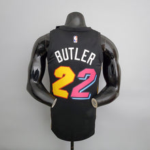 Maillot 2022 Saison Heat Team Butler #22 City Édition Noir NBA