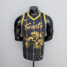 Maillot 2022 Toronto Raptors VANVLEET#23 City Édition Noir NBA