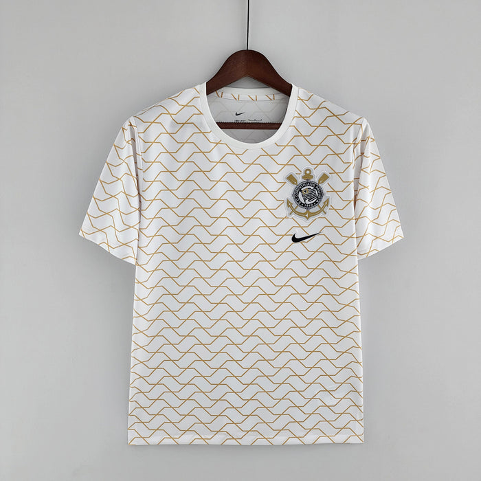 Maillot 22/23 Corinthians Pre Game Blanc