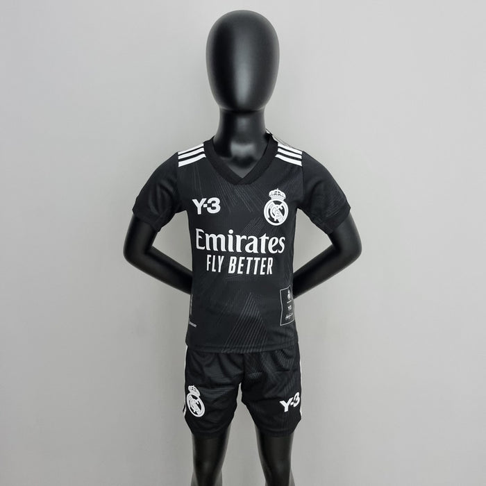 Maillot 22/23 Real Madrid Y3 Enfant Noir