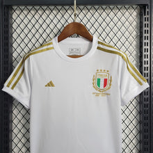 Maillot 23 24 Enfant Italian Blanc Commemorative Édition