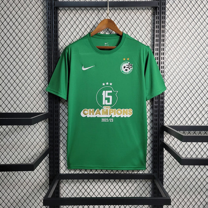 Maillot 23 24 Maccabi Vert Champions