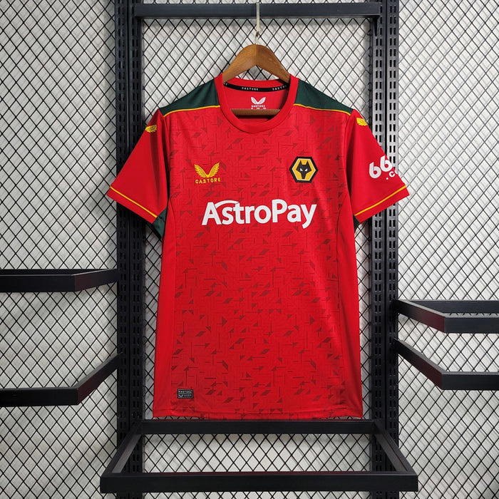 Maillot 23 24 Wolves Rouge