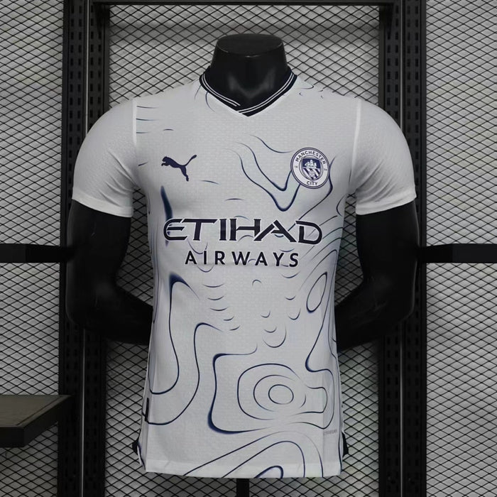 Maillot 24/25 Players Manchester City Blanc