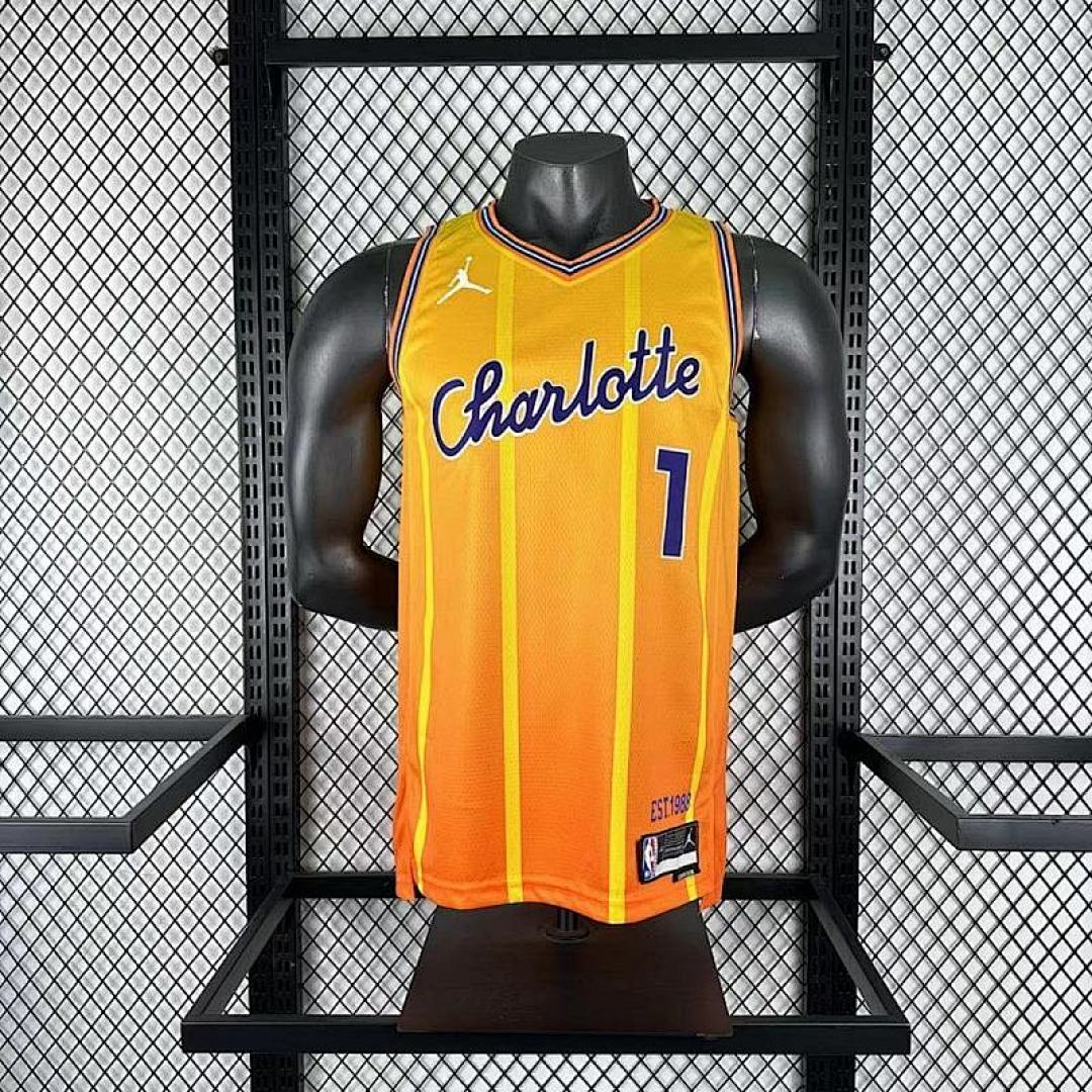 Maillot 25 26 NBA Charlotte Hornets City version 1 BALL