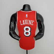 Maillot 75th Anniversaire 2022 Saison Chicago Bulls LAVINE#8 City Édition Rouge NBA