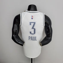 Maillot 75th Anniversaire 2202 Saison Oklahoma City Thunder PAUL#3 City Édition Blanc NBA