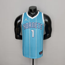 Maillot 75th Anniversaire Ball #1 Charlotte Hornets Bleu NBA