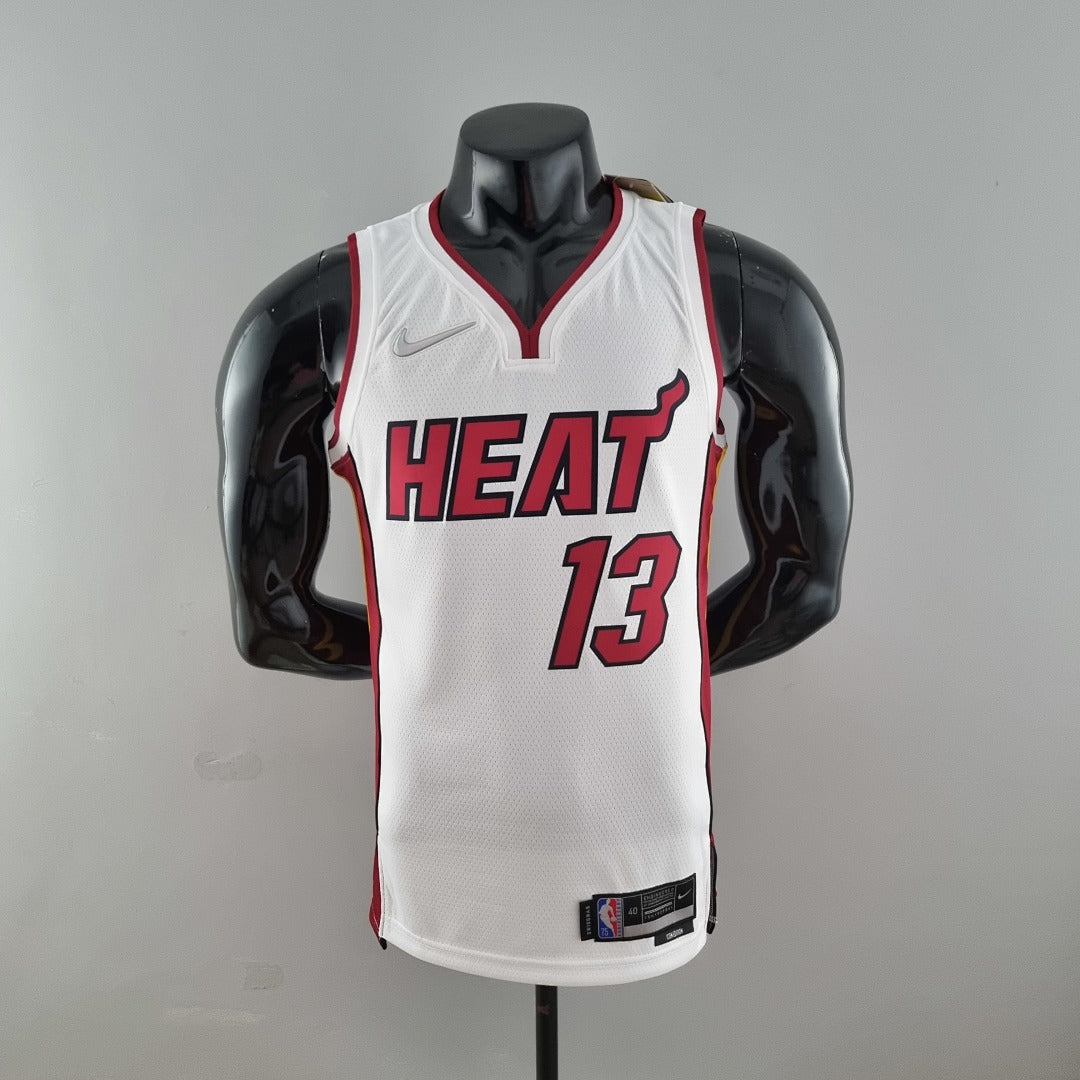 Maillot 75th Anniversaire Miami Heat ADEBAYO#13 Blanc NBA