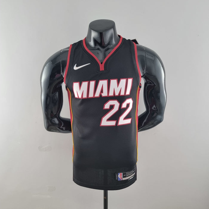 Maillot 75th Anniversaire Miami Heat BUTLER#22 Noir NBA