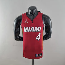 Maillot 75th Anniversaire Miami Heat Jordan OLADIPO#4 Burgundy NBA