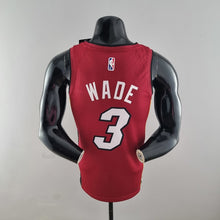 Maillot 75th Anniversaire Miami Heat Jordan WADE #3 Burgundy NBA