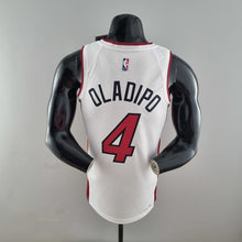 Maillot 75th Anniversaire Miami Heat OLADIPO#4 Blanc NBA