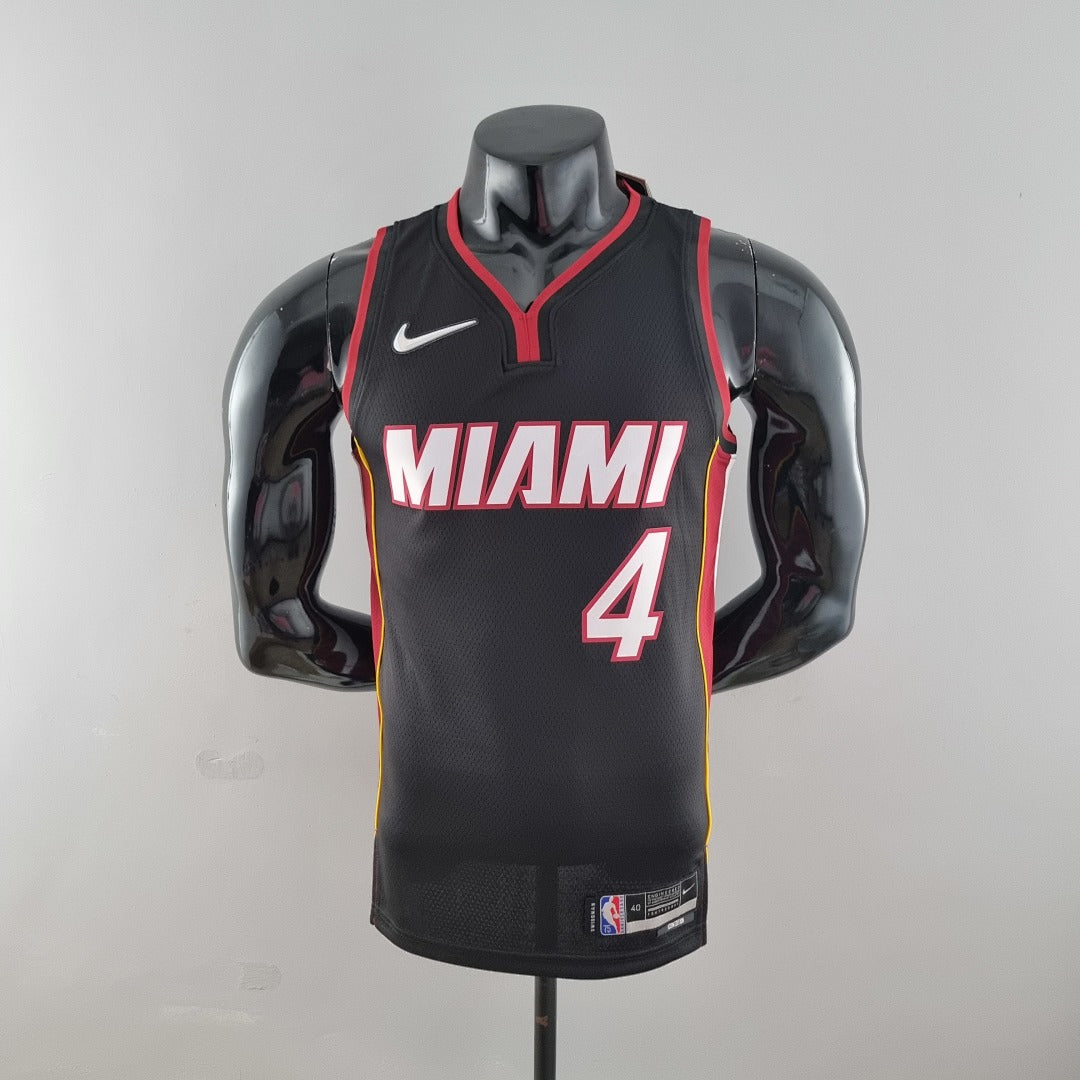 Maillot 75th Anniversaire Miami Heat OLADIPO#4 Noir NBA