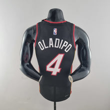 Maillot 75th Anniversaire Miami Heat OLADIPO#4 Noir NBA