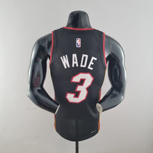 Maillot 75th Anniversaire Miami Heat WADE #3 Noir NBA