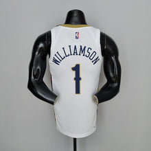 Maillot 75th Anniversaire Nouveau Orleans Pelicans Williamson#1 Blanc NBA