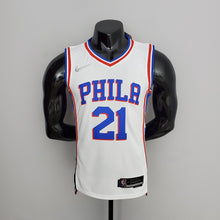Maillot 75th Anniversaire Philadelphia 76ers EMBIID#21 Blanc NBA