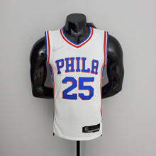 Maillot 75th Anniversaire Philadelphia 76ers SIMMONS#25 Blanc NBA