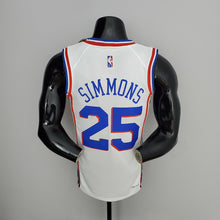 Maillot 75th Anniversaire Philadelphia 76ers SIMMONS#25 Blanc NBA