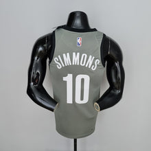 Maillot 75th Anniversaire Simmons #10 Brooklyn Nets City Édition Gris NBA