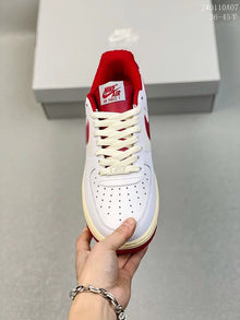 Maillot Air force one low top sail Blanc and Rouge