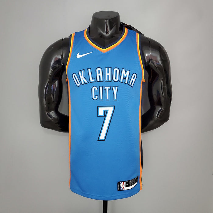 Maillot ANTHONY#7 Thunder Bleu NBA