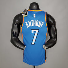 Maillot ANTHONY#7 Thunder Bleu NBA